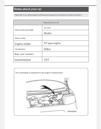 subaru chiffon 2022 2023 2024 owners manual in english